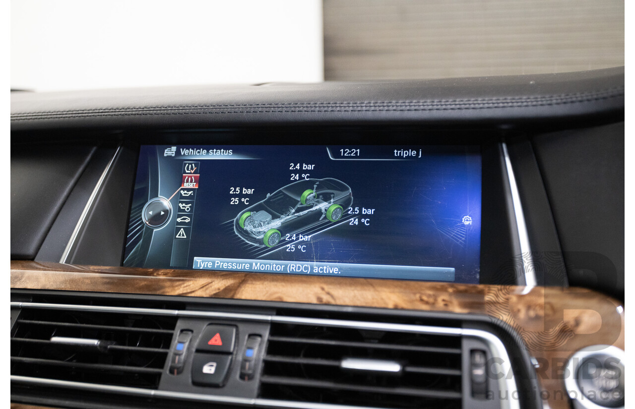 9/2013 BMW 740Li F02 MY13 4D Sedan Black Sapphire Metallic Turbo 3.0L