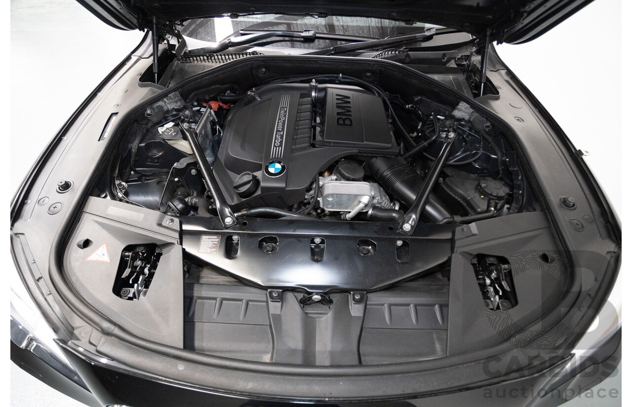 9/2013 BMW 740Li F02 MY13 4D Sedan Black Sapphire Metallic Turbo 3.0L
