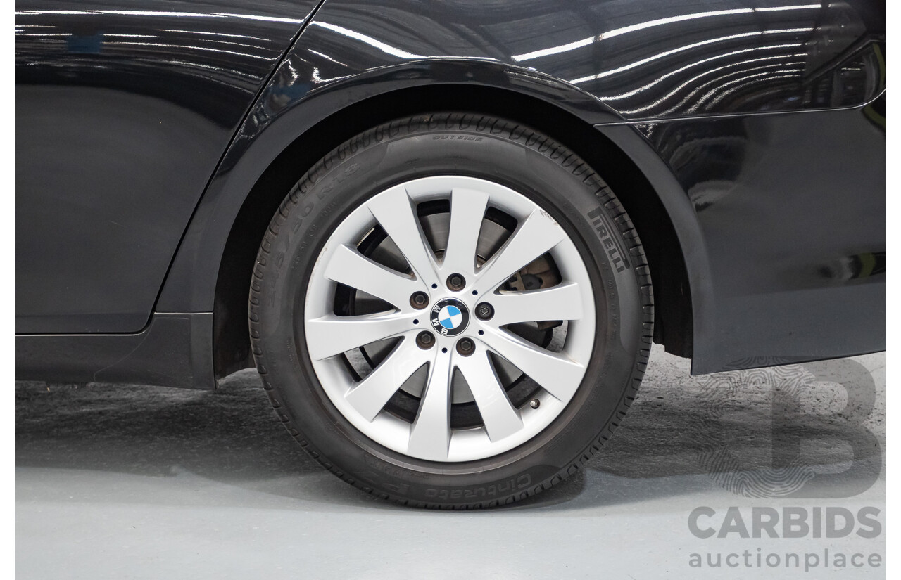 9/2013 BMW 740Li F02 MY13 4D Sedan Black Sapphire Metallic Turbo 3.0L