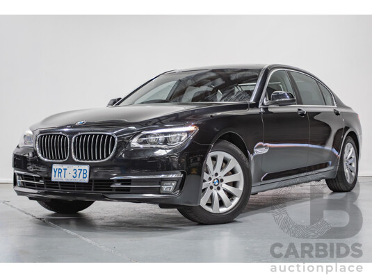 9/2013 BMW 740Li F02 MY13 4D Sedan Black Sapphire Metallic Turbo 3.0L
