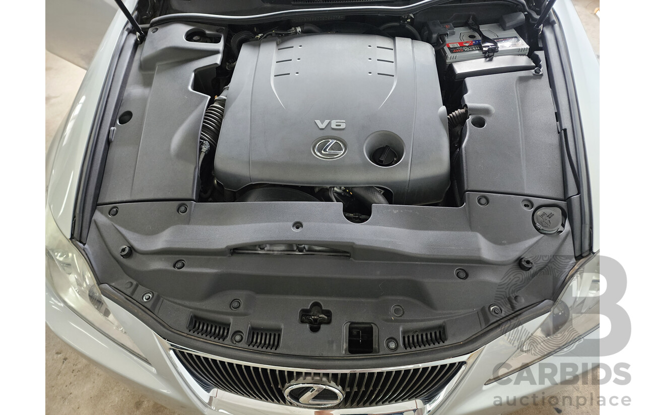9/2006 Lexus Is250 Prestige GSE20R 4d Sedan Silver 2.5L