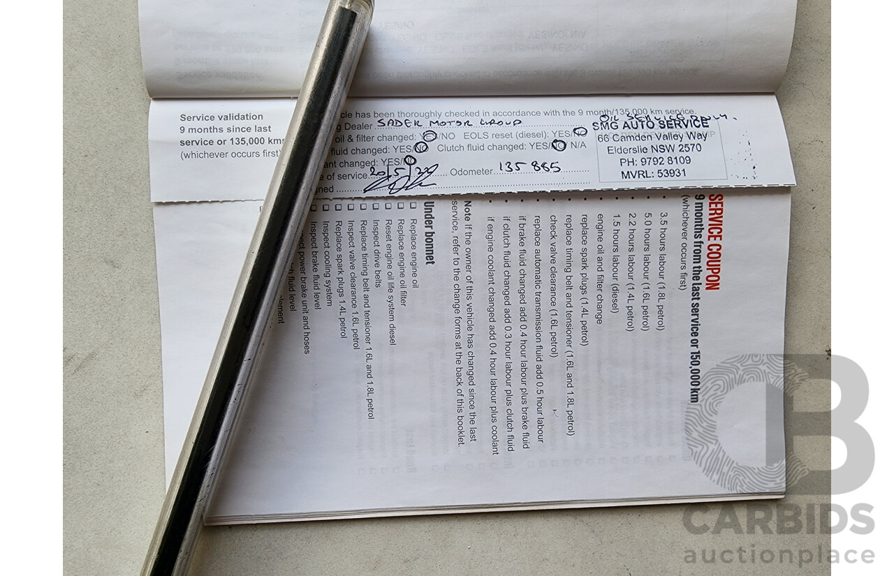 9/2014 Holden Cruze Equipe JH MY14 5d Hatchback White 1.8L