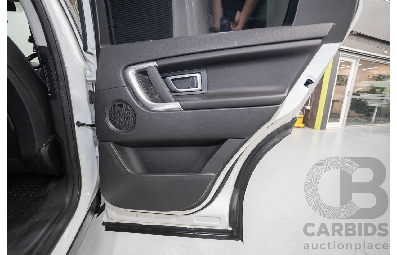 8/2015 Land Rover Discovery Sport TD4 SE LC 4d Wagon Fuji White Turbo Diesel 2.2L