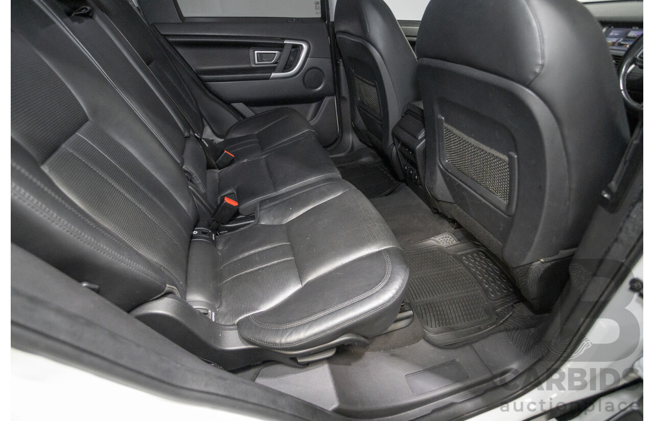 8/2015 Land Rover Discovery Sport TD4 SE LC 4d Wagon Fuji White Turbo Diesel 2.2L