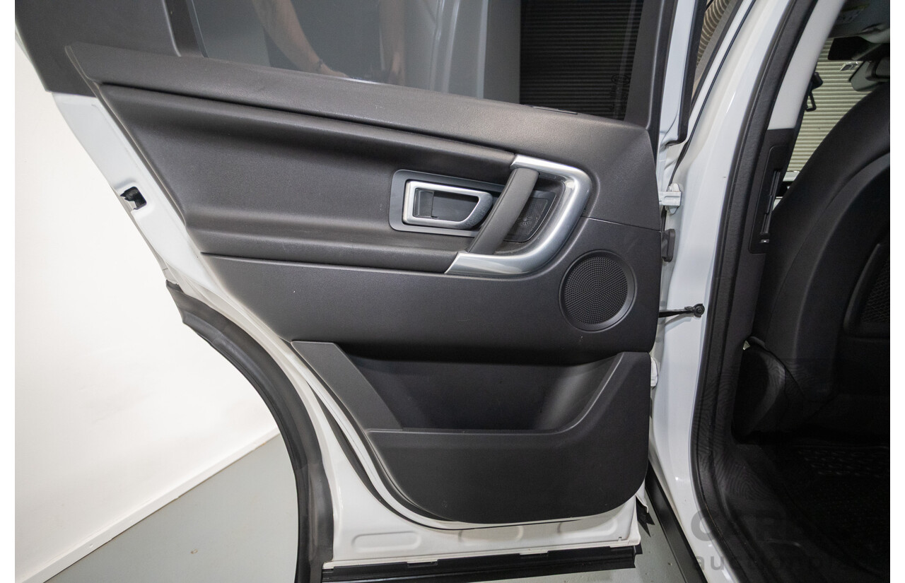 8/2015 Land Rover Discovery Sport TD4 SE LC 4d Wagon Fuji White Turbo Diesel 2.2L