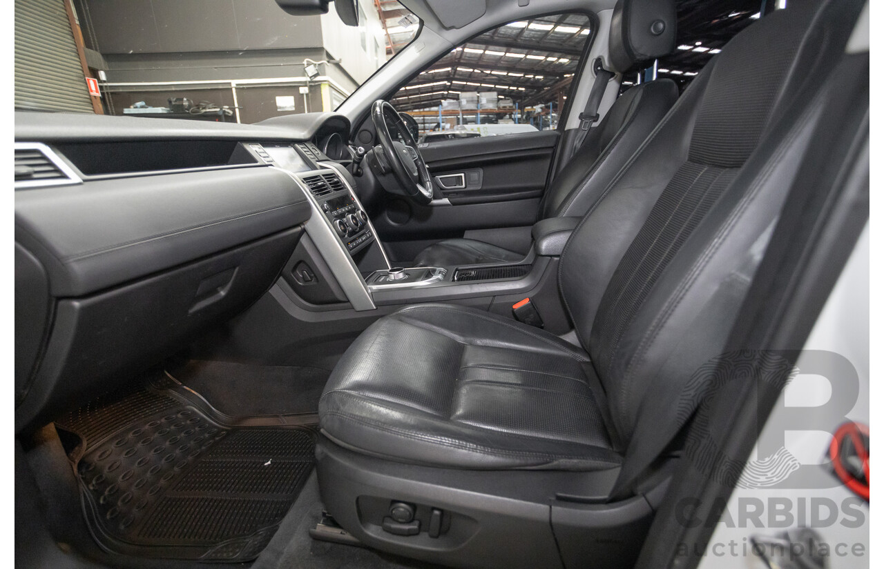 8/2015 Land Rover Discovery Sport TD4 SE LC 4d Wagon Fuji White Turbo Diesel 2.2L