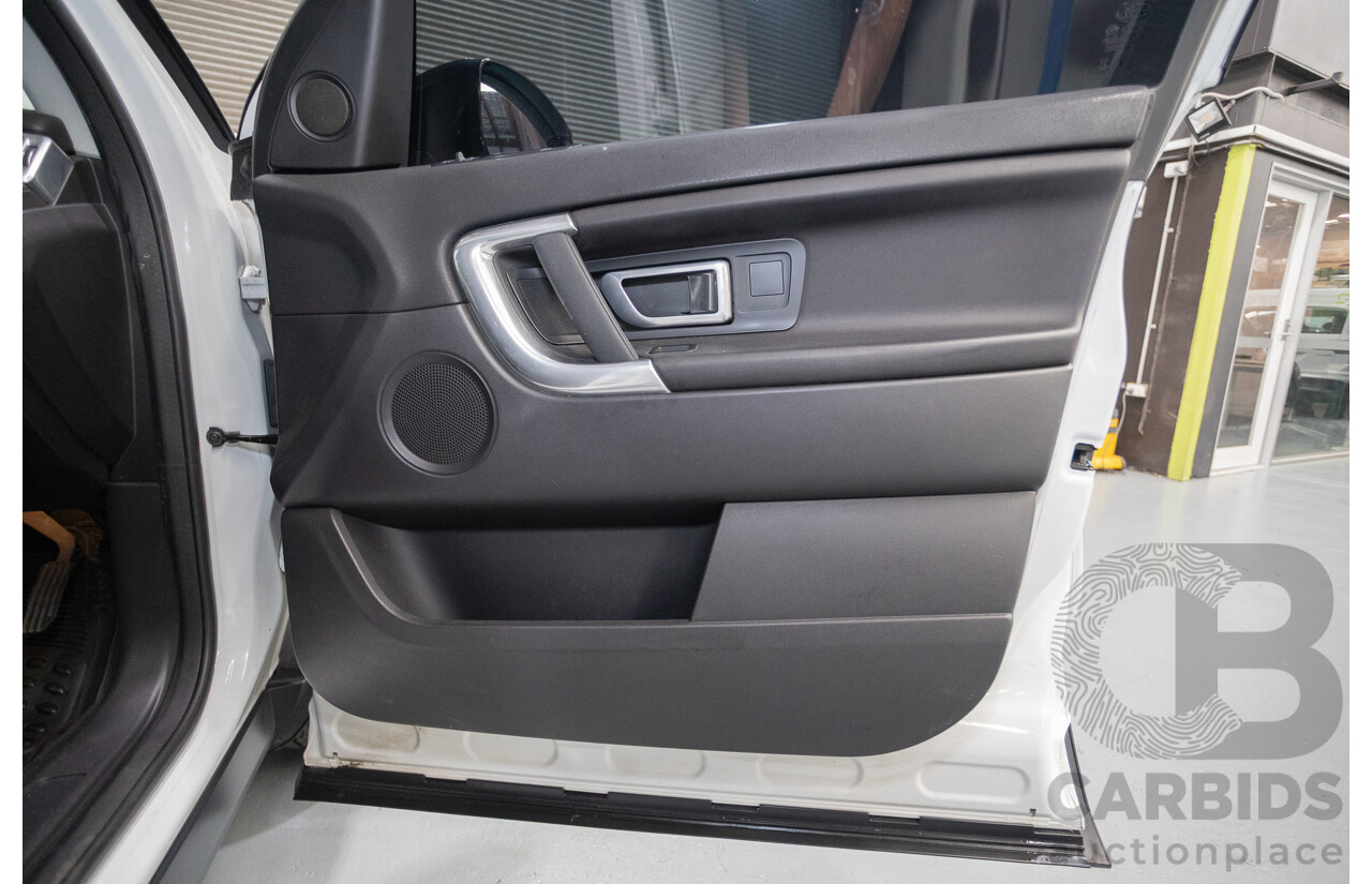 8/2015 Land Rover Discovery Sport TD4 SE LC 4d Wagon Fuji White Turbo Diesel 2.2L