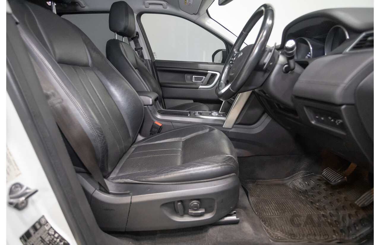 8/2015 Land Rover Discovery Sport TD4 SE LC 4d Wagon Fuji White Turbo Diesel 2.2L