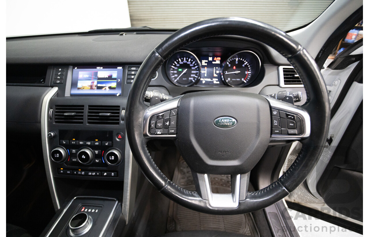8/2015 Land Rover Discovery Sport TD4 SE LC 4d Wagon Fuji White Turbo Diesel 2.2L