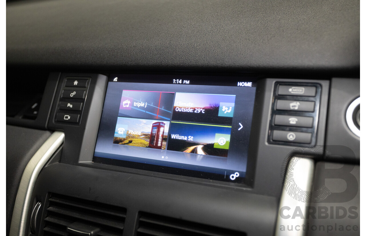 8/2015 Land Rover Discovery Sport TD4 SE LC 4d Wagon Fuji White Turbo Diesel 2.2L