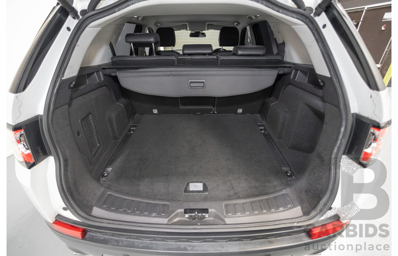 8/2015 Land Rover Discovery Sport TD4 SE LC 4d Wagon Fuji White Turbo Diesel 2.2L