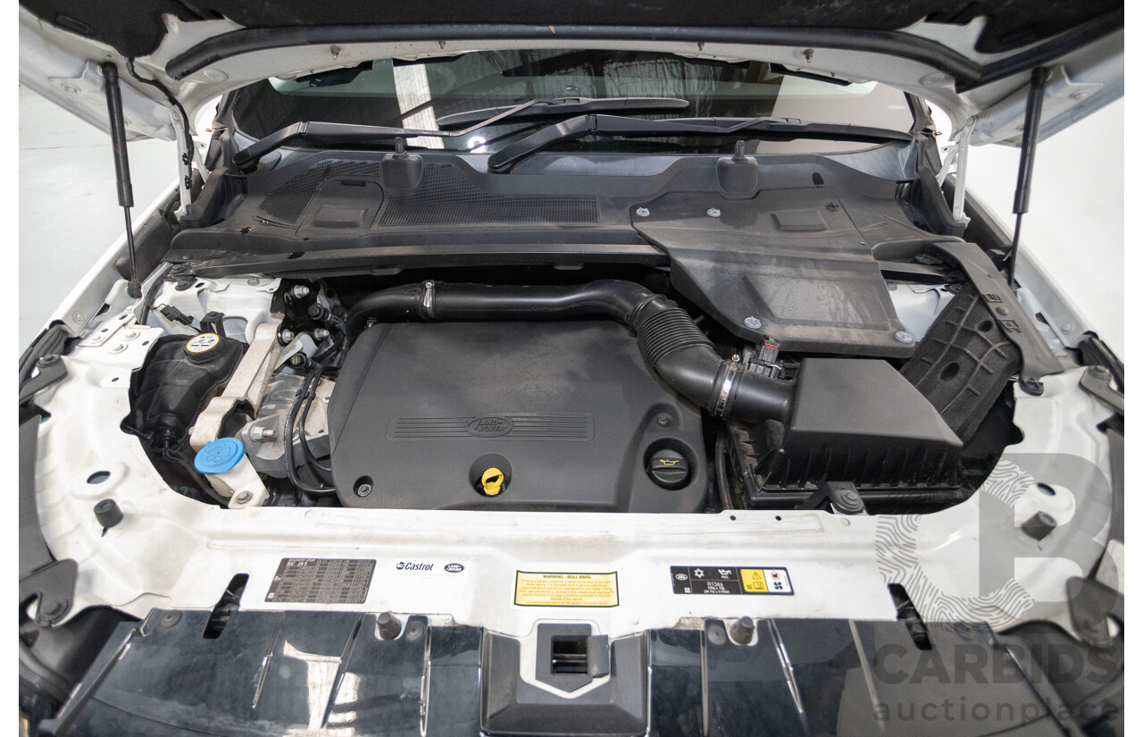 8/2015 Land Rover Discovery Sport TD4 SE LC 4d Wagon Fuji White Turbo Diesel 2.2L