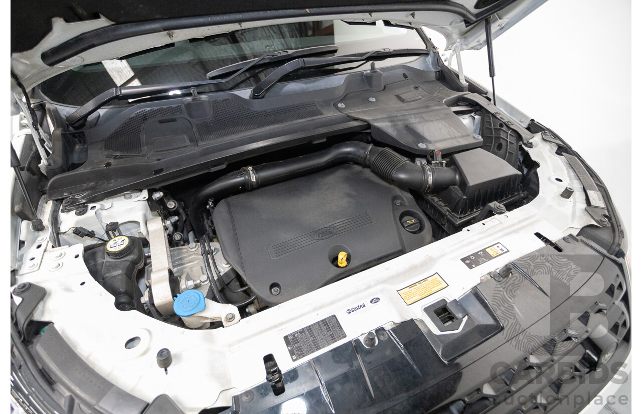 8/2015 Land Rover Discovery Sport TD4 SE LC 4d Wagon Fuji White Turbo Diesel 2.2L