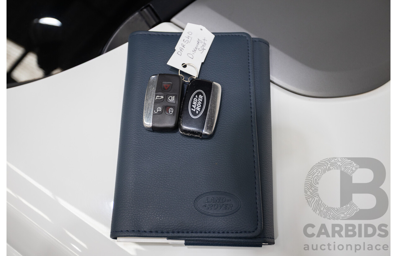 8/2015 Land Rover Discovery Sport TD4 SE LC 4d Wagon Fuji White Turbo Diesel 2.2L