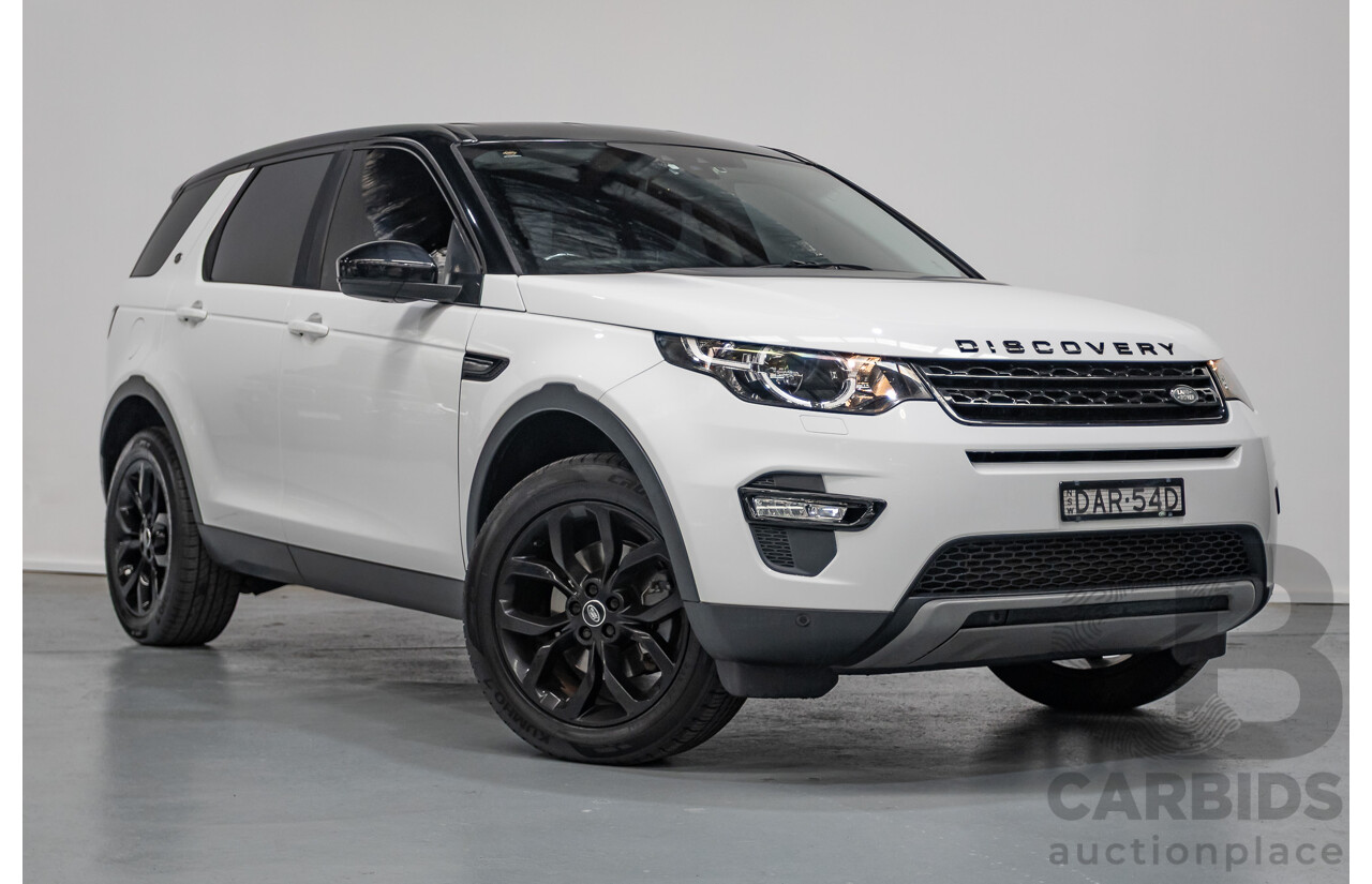 8/2015 Land Rover Discovery Sport TD4 SE LC 4d Wagon Fuji White Turbo Diesel 2.2L