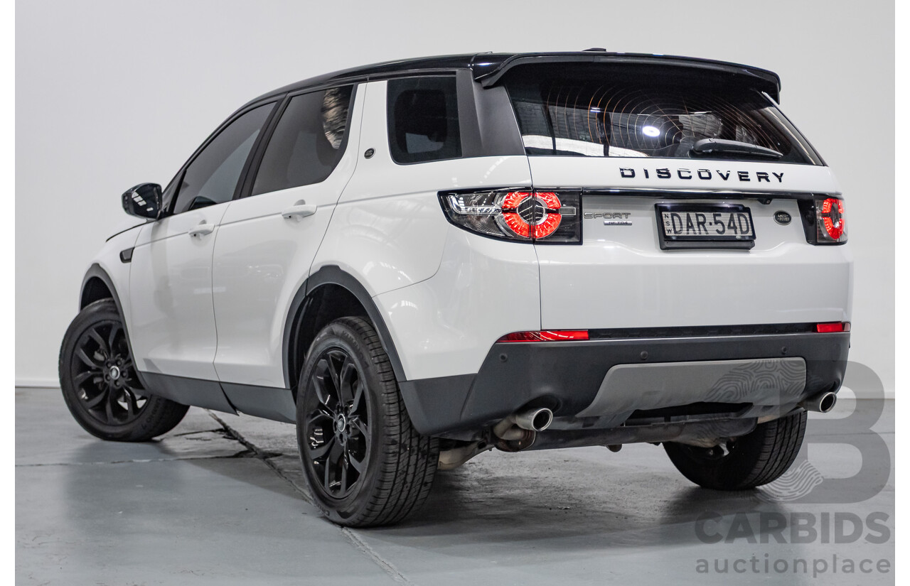 8/2015 Land Rover Discovery Sport TD4 SE LC 4d Wagon Fuji White Turbo Diesel 2.2L