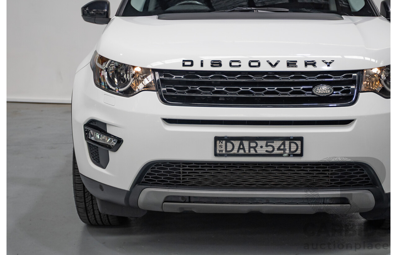 8/2015 Land Rover Discovery Sport TD4 SE LC 4d Wagon Fuji White Turbo Diesel 2.2L