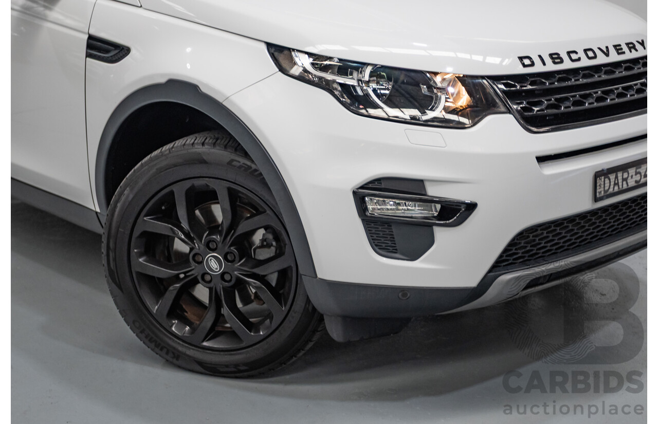 8/2015 Land Rover Discovery Sport TD4 SE LC 4d Wagon Fuji White Turbo Diesel 2.2L