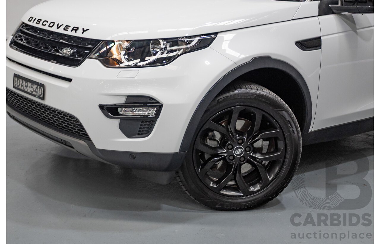 8/2015 Land Rover Discovery Sport TD4 SE LC 4d Wagon Fuji White Turbo Diesel 2.2L
