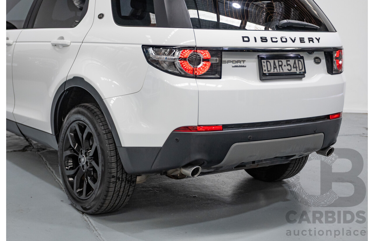 8/2015 Land Rover Discovery Sport TD4 SE LC 4d Wagon Fuji White Turbo Diesel 2.2L