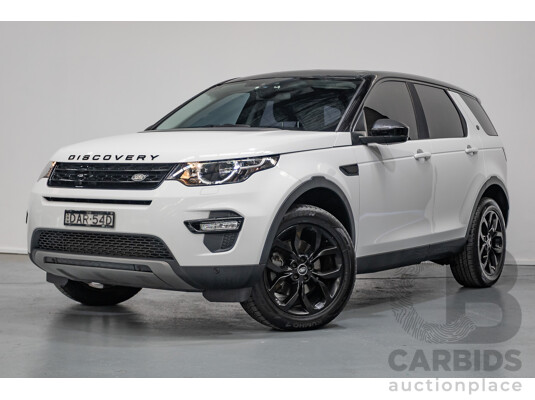 8/2015 Land Rover Discovery Sport TD4 SE LC 4d Wagon Fuji White Turbo Diesel 2.2L