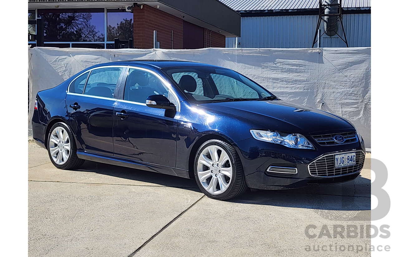 2/2012 Ford G6 E FG MK2 4d Sedan Blue 4.0L