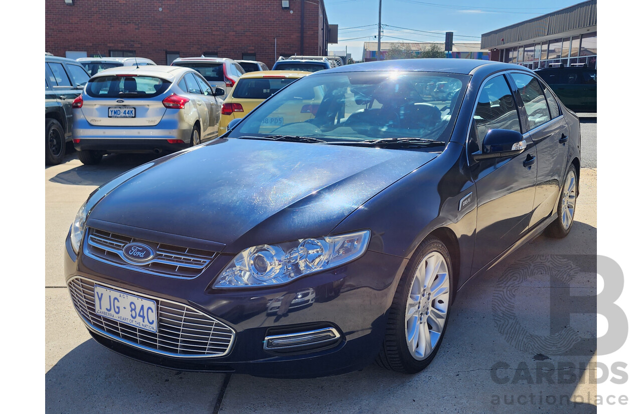 2/2012 Ford G6 E FG MK2 4d Sedan Blue 4.0L