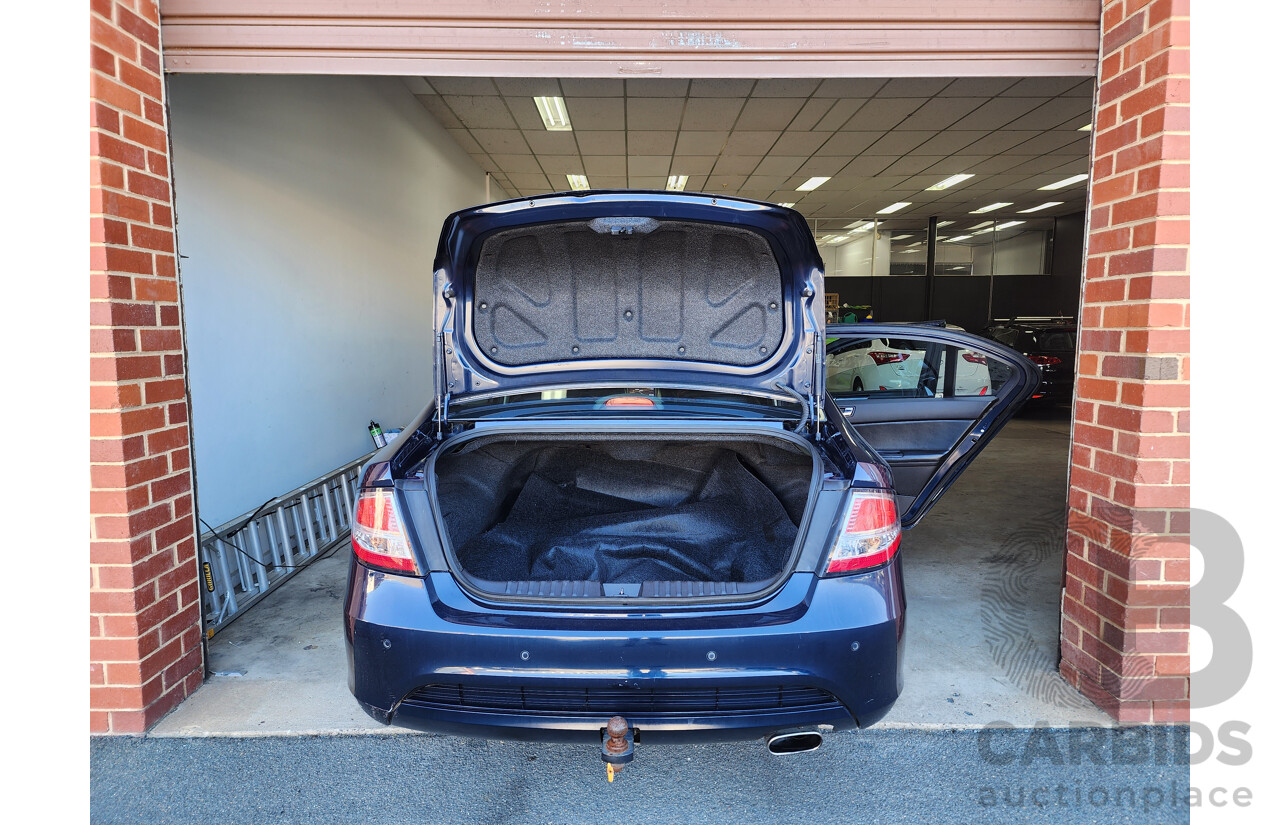 2/2012 Ford G6 E FG MK2 4d Sedan Blue 4.0L