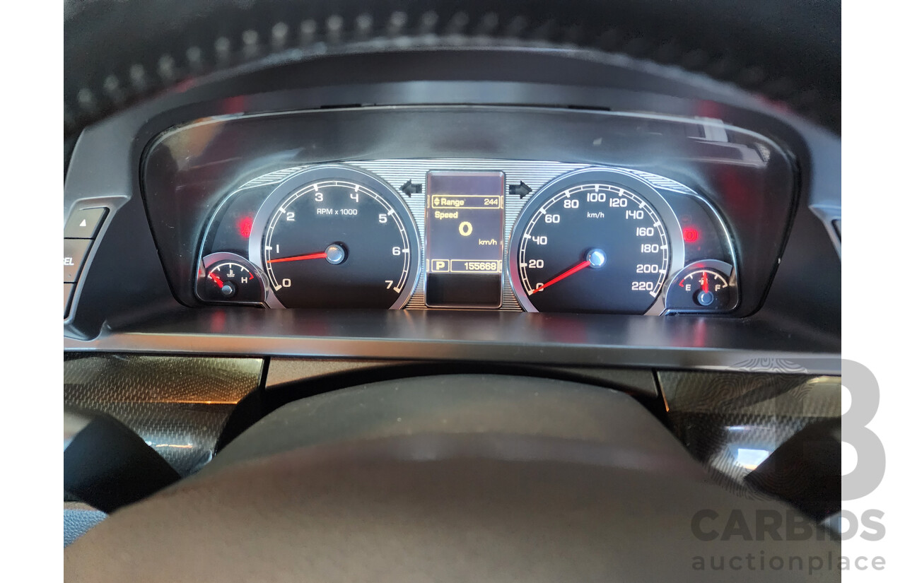 2/2012 Ford G6 E FG MK2 4d Sedan Blue 4.0L