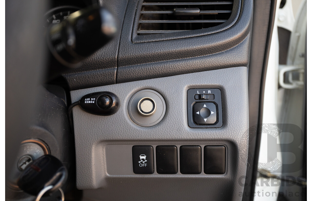 10/2016 Mitsubishi Triton GLX (4x4) MQ MY16 Dual Cab Utility Solid White Turbo Diesel 2.4L