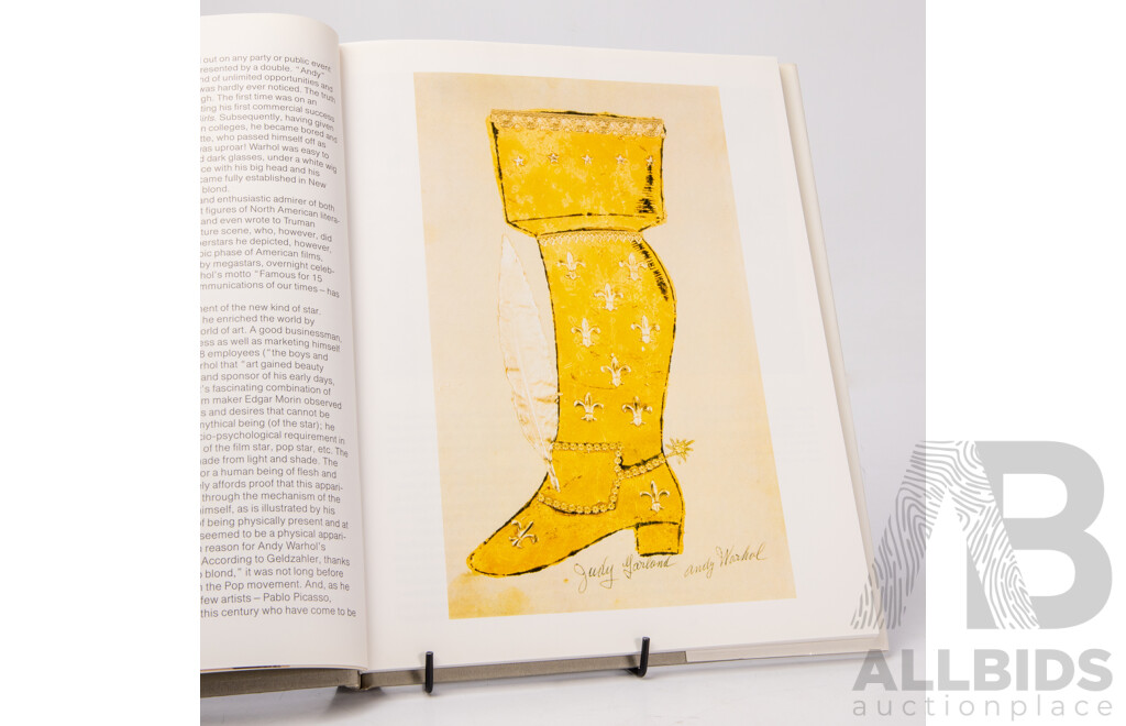 Andy Warhol 1928-1987 Commerce Into Art by Klaus Honnef, First Edition
