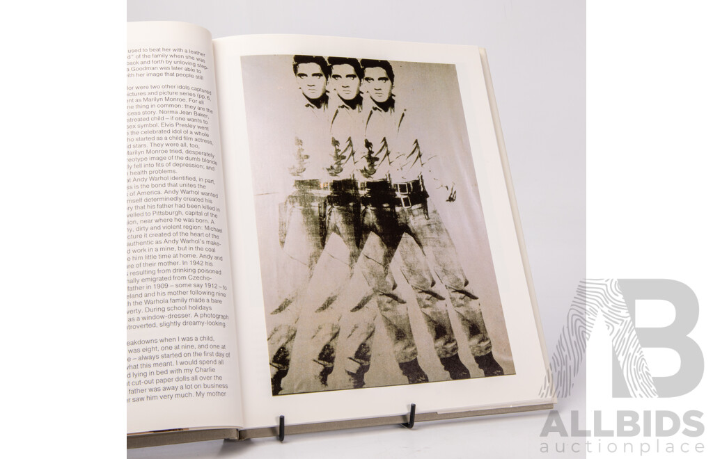 Andy Warhol 1928-1987 Commerce Into Art by Klaus Honnef, First Edition