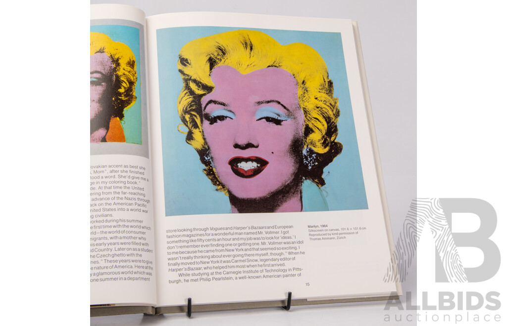 Andy Warhol 1928-1987 Commerce Into Art by Klaus Honnef, First Edition