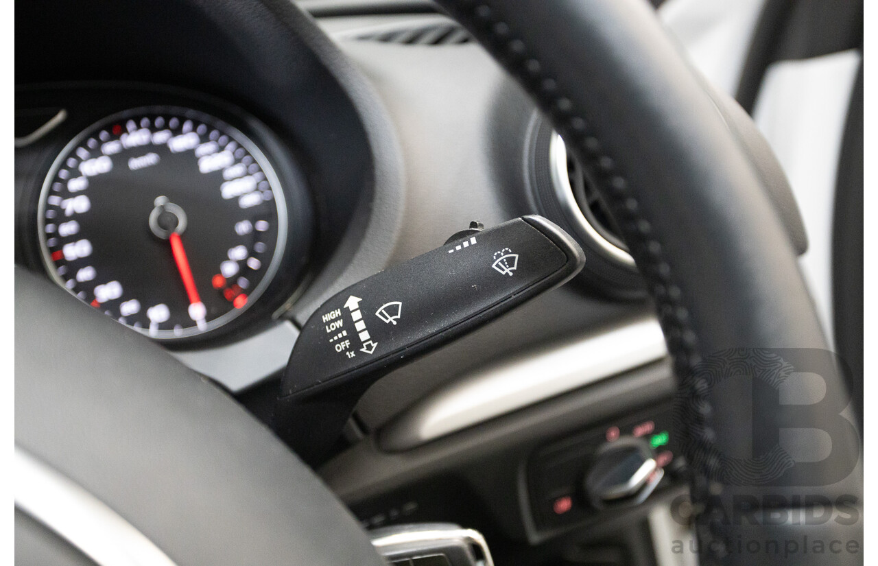 02/2015 Audi A3 1.4 TFSI ATTRACTION COD 8V MY14 4D Sedan Glacier White Turbo 1.4L