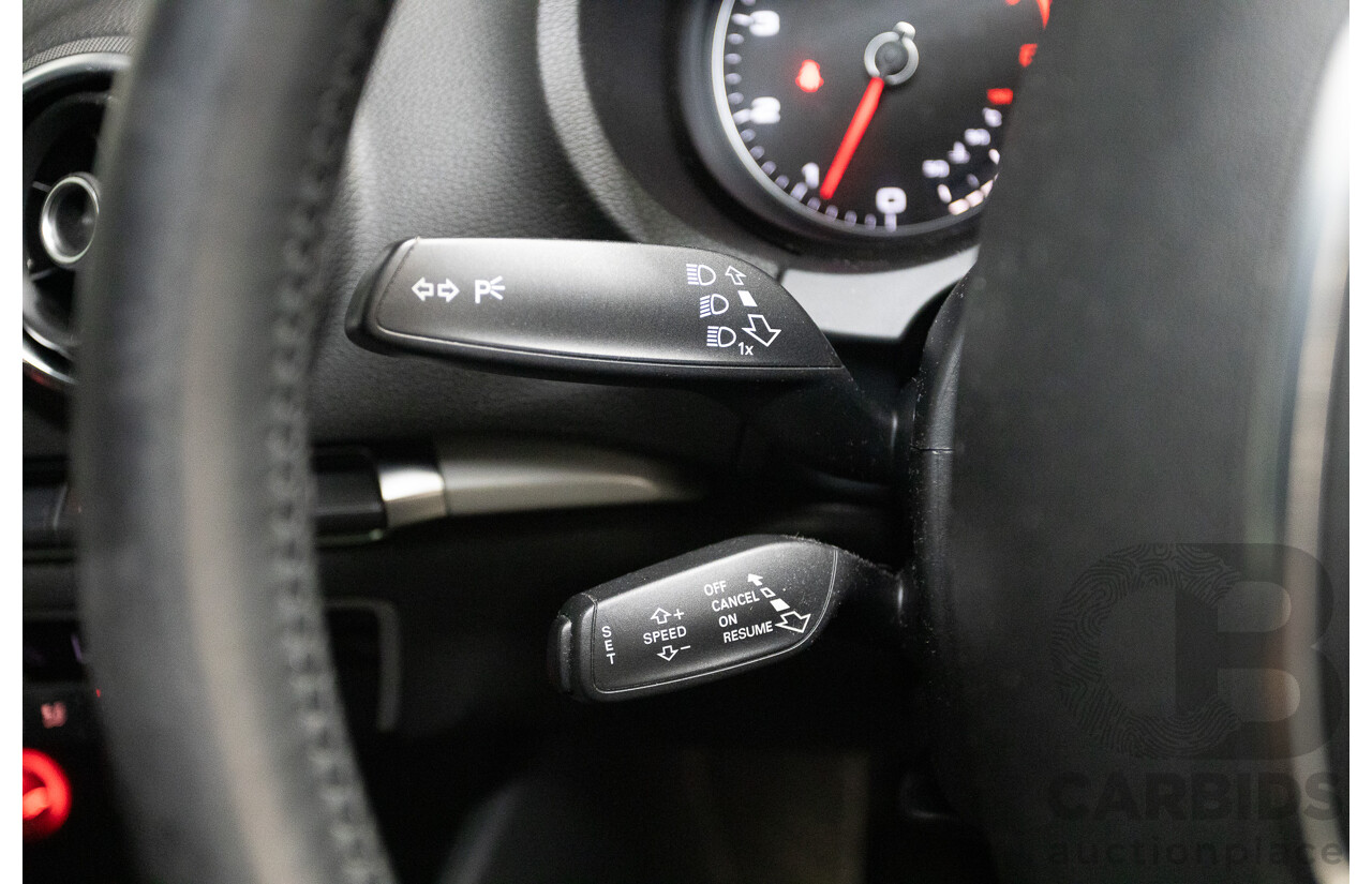 02/2015 Audi A3 1.4 TFSI ATTRACTION COD 8V MY14 4D Sedan Glacier White Turbo 1.4L