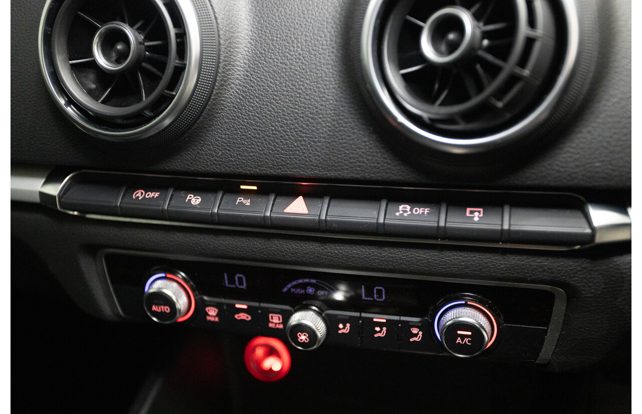 02/2015 Audi A3 1.4 TFSI ATTRACTION COD 8V MY14 4D Sedan Glacier White Turbo 1.4L