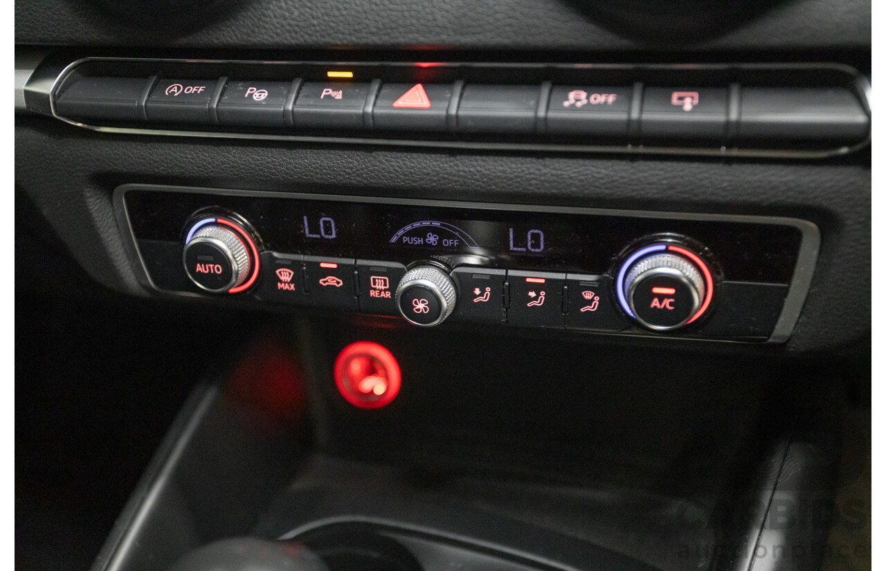 02/2015 Audi A3 1.4 TFSI ATTRACTION COD 8V MY14 4D Sedan Glacier White Turbo 1.4L