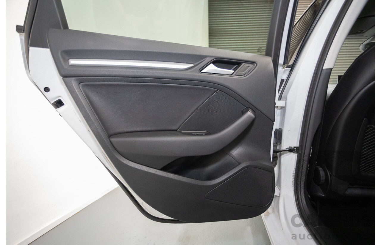 02/2015 Audi A3 1.4 TFSI ATTRACTION COD 8V MY14 4D Sedan Glacier White Turbo 1.4L