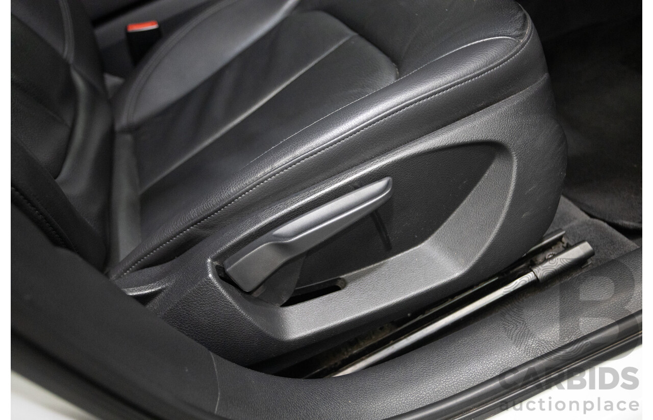 02/2015 Audi A3 1.4 TFSI ATTRACTION COD 8V MY14 4D Sedan Glacier White Turbo 1.4L