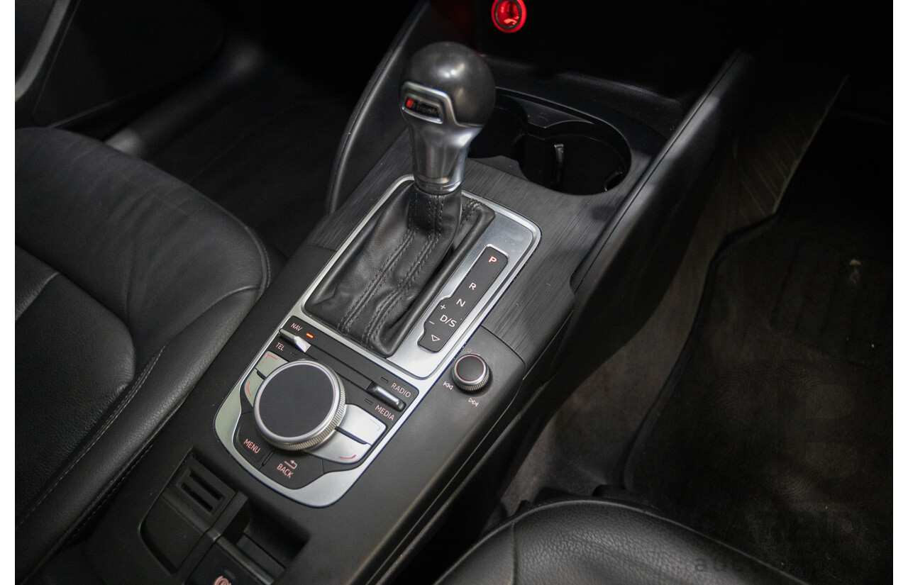 02/2015 Audi A3 1.4 TFSI ATTRACTION COD 8V MY14 4D Sedan Glacier White Turbo 1.4L