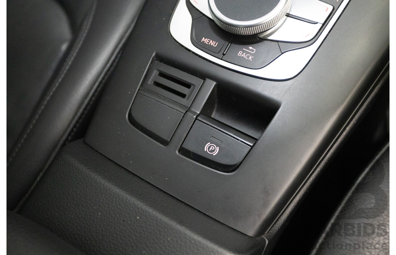 02/2015 Audi A3 1.4 TFSI ATTRACTION COD 8V MY14 4D Sedan Glacier White Turbo 1.4L