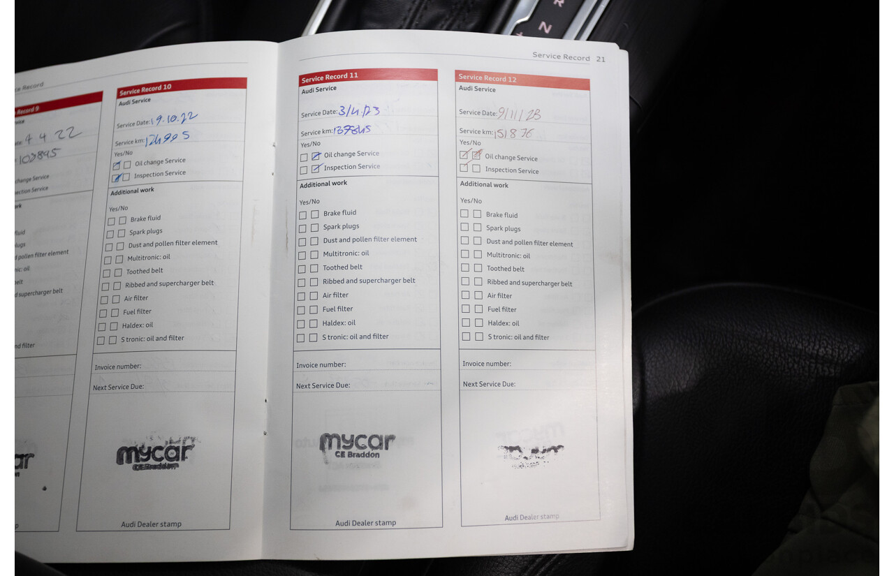 02/2015 Audi A3 1.4 TFSI ATTRACTION COD 8V MY14 4D Sedan Glacier White Turbo 1.4L