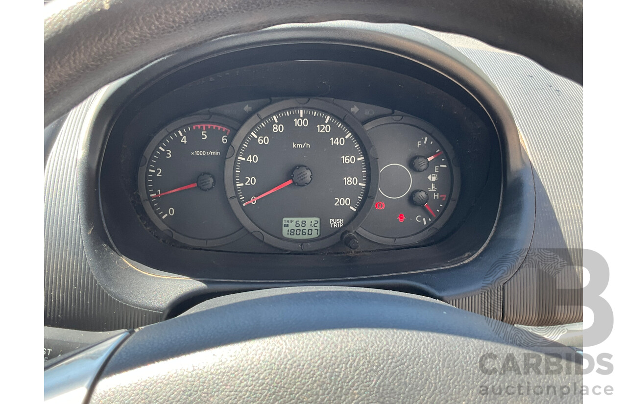 1/2012 Mitsubishi Triton GLX (4x4) MN MY12 Double Cab Utility Solid White Diesel Turbo 2.5L