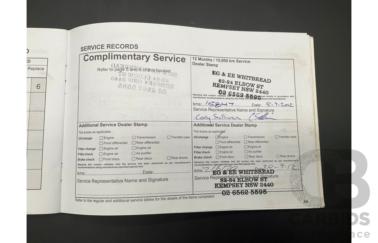 1/2012 Mitsubishi Triton GLX (4x4) MN MY12 Double Cab Utility Solid White Diesel Turbo 2.5L