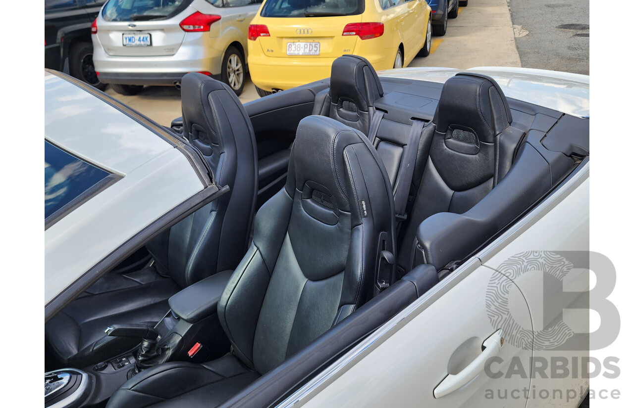 2/2015 Peugeot 308 CC Allure Turbo 11 UPGRADE 2d Cabriolet White 1.6L