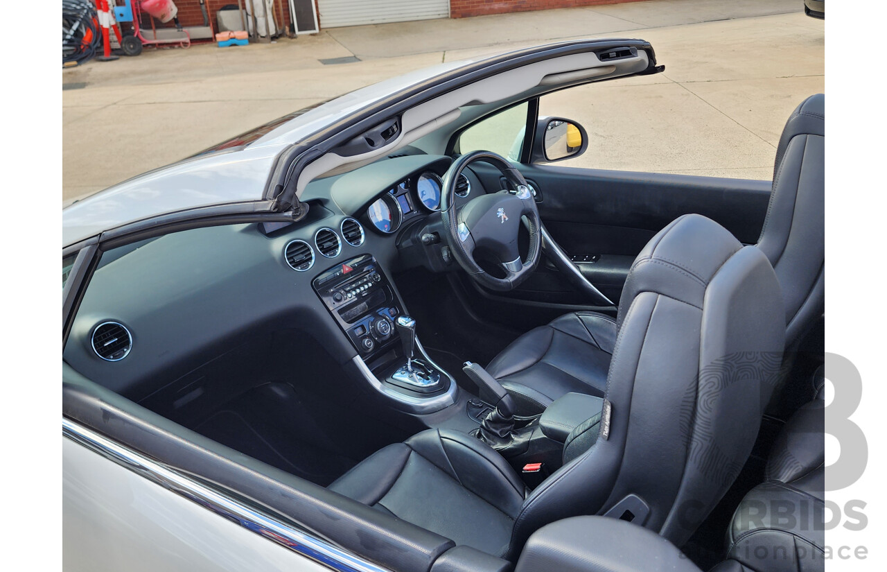 2/2015 Peugeot 308 CC Allure Turbo 11 UPGRADE 2d Cabriolet White 1.6L