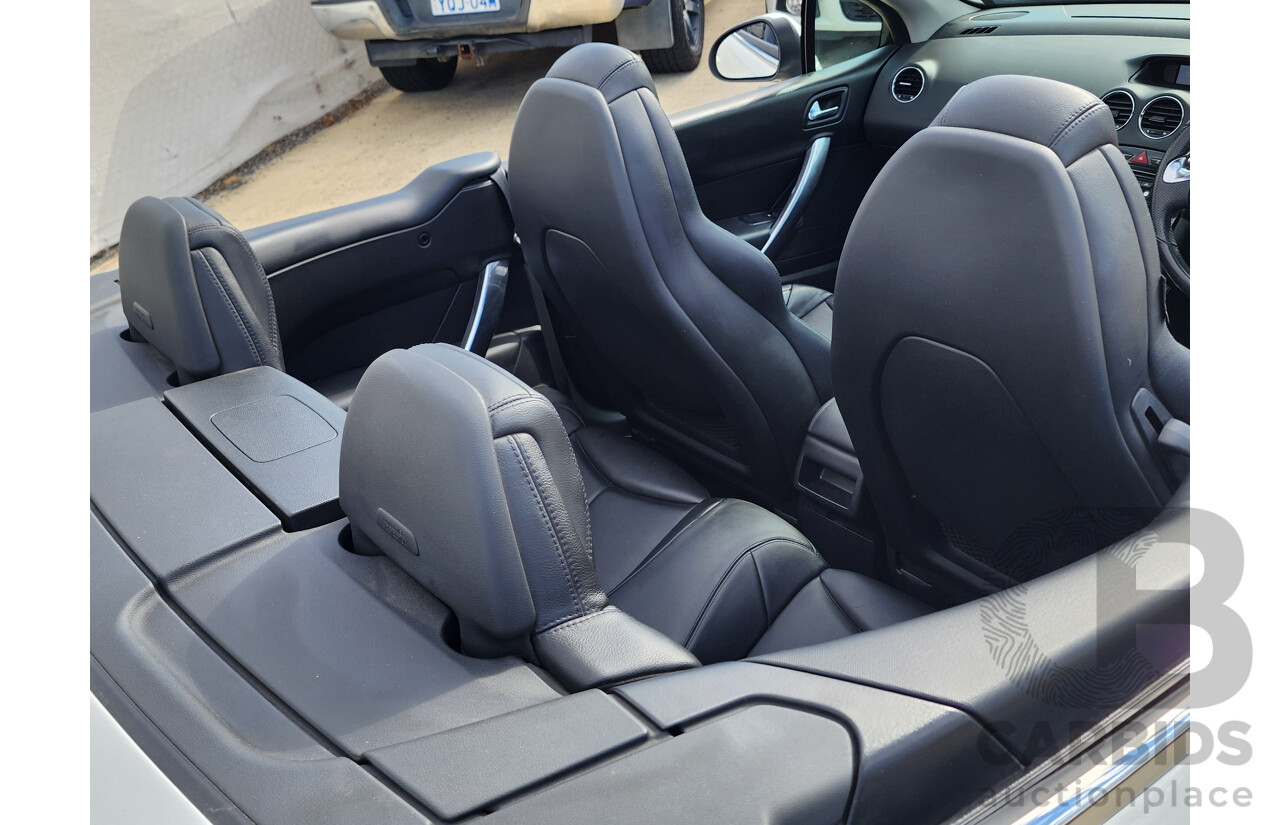 2/2015 Peugeot 308 CC Allure Turbo 11 UPGRADE 2d Cabriolet White 1.6L