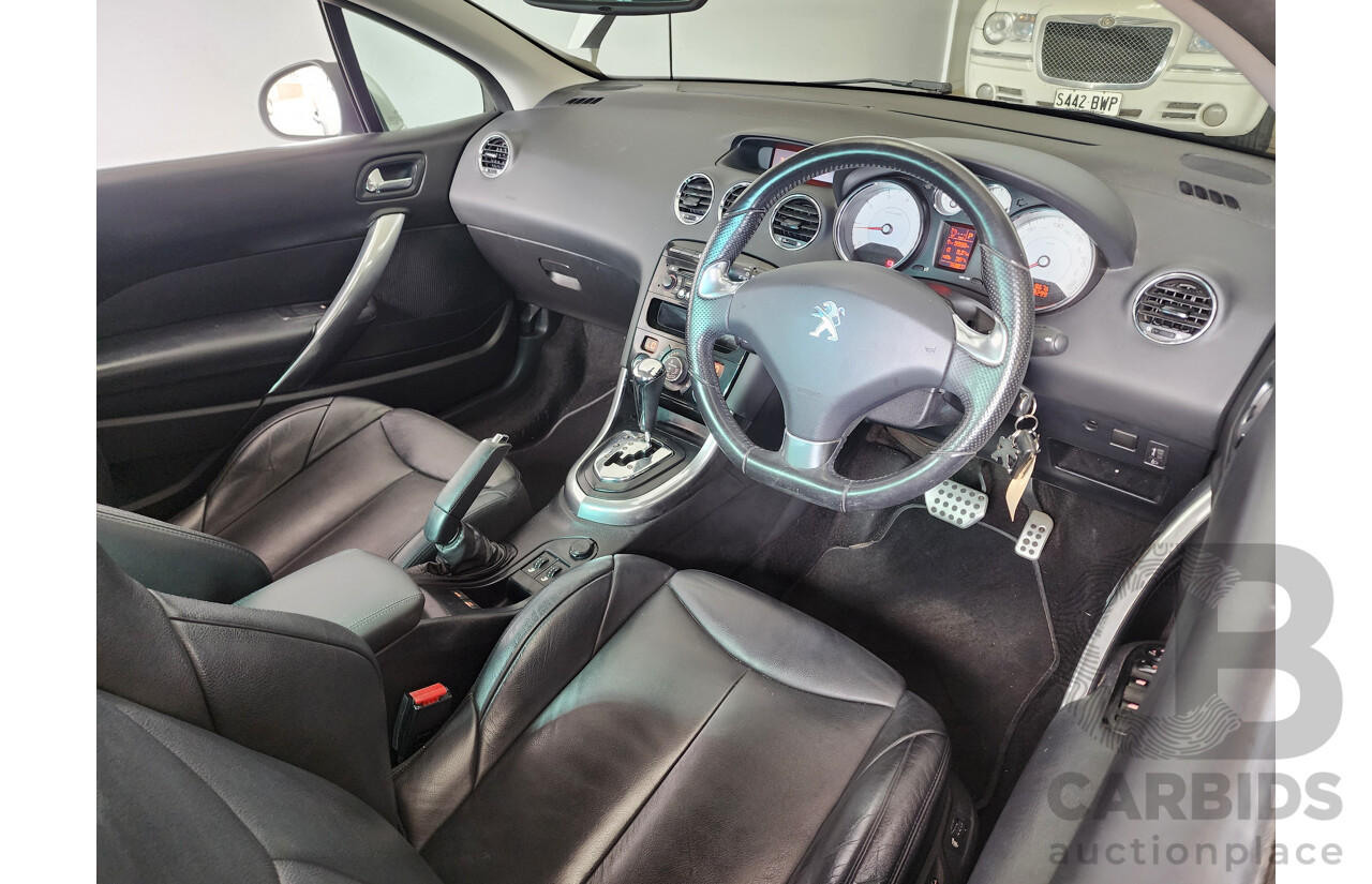 2/2015 Peugeot 308 CC Allure Turbo 11 UPGRADE 2d Cabriolet White 1.6L