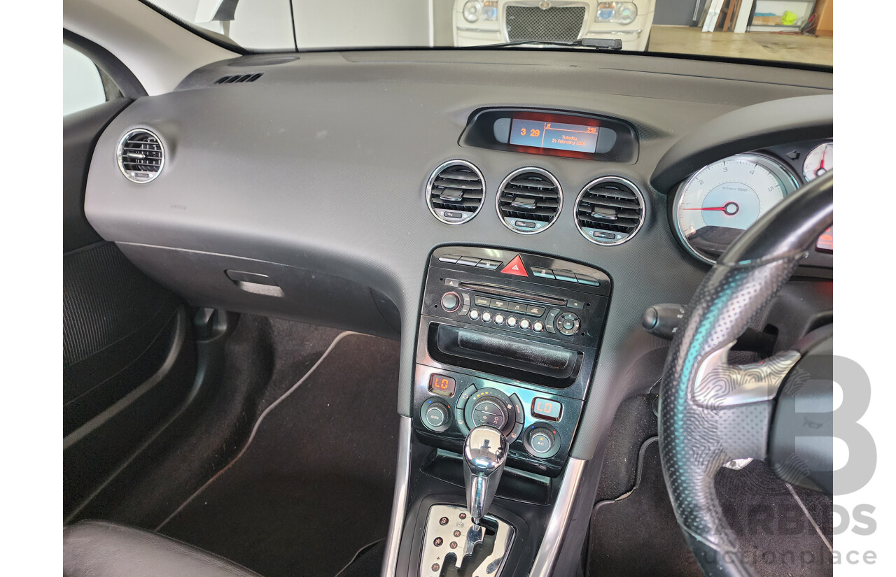 2/2015 Peugeot 308 CC Allure Turbo 11 UPGRADE 2d Cabriolet White 1.6L