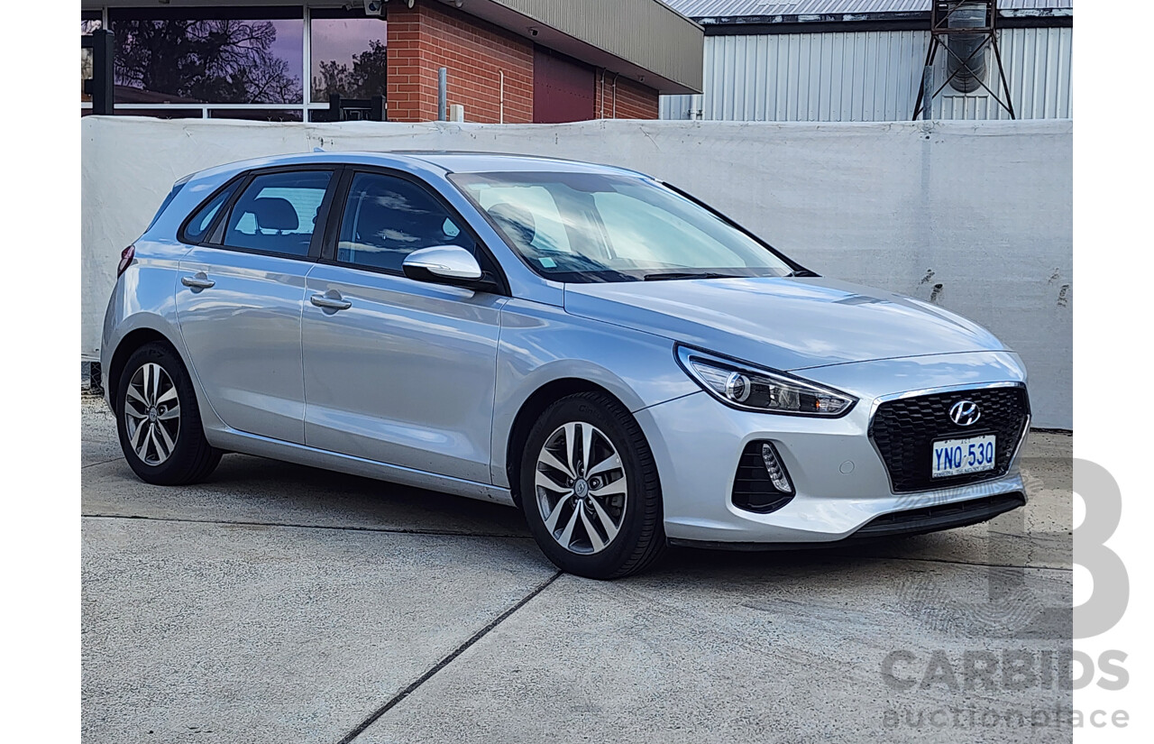 9/2017 Hyundai i30 Active PD MY17 5d Hatchback Silver 1.8L